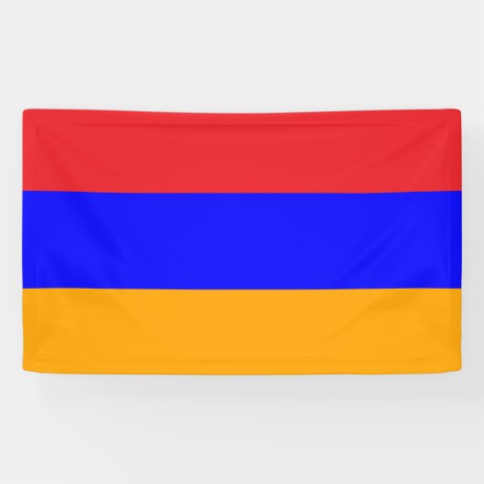 Armenian Flag Celebration Party Event Décor Banner (Horizontaal)