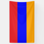 Armenian Flag Celebration Party Event Décor Banner (Verticaal)