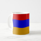 Armenian flag koffiemok (Voorkant links)