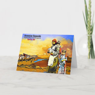 Armenian Genocide Feestdagen Kaart