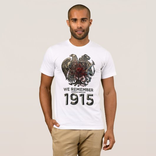 ARMENIAN GENOCIDE T-SHIRT (Voorkant volledig)