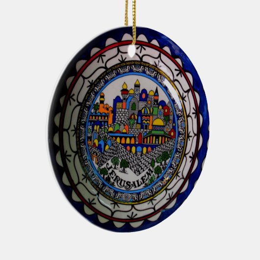 Armenian Painted Plaza Ornament (Rechts)