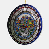 Armenian Painted Plaza Ornament (Links)