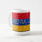 Armenië/Հ ա ա ս տ յ ա Koffiemok (Voorkant links)