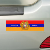 Armenië (Հ ա ս տ ա) Bumpersticker (Op auto)