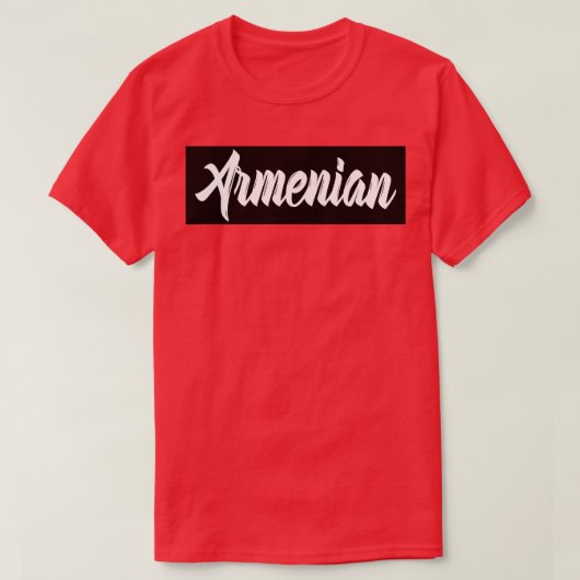 Armenië 1 t-shirt (Design voorkant)