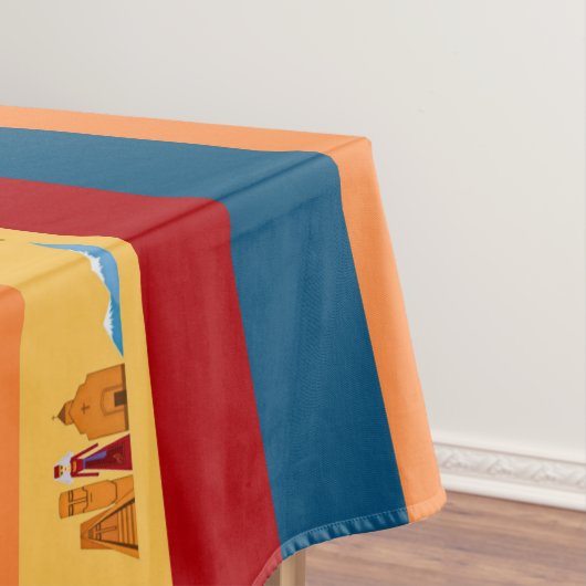 Armenië aangepaste katoenen tablet, 52 x 70 inch tafelkleed (Voorbeeld)