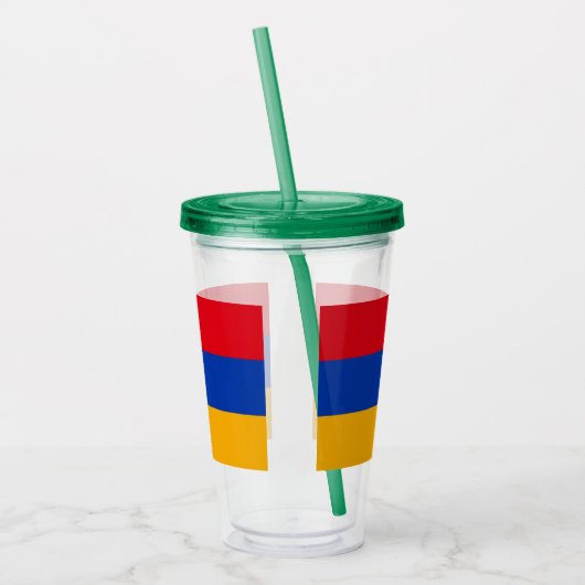 Armenië Acryl Drinkbeker (Links)