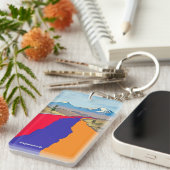 Armenië Acrylische Sleutelhanger (Voorkant Rechts)