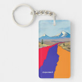 Armenië Acrylische Sleutelhanger (Voorkant)