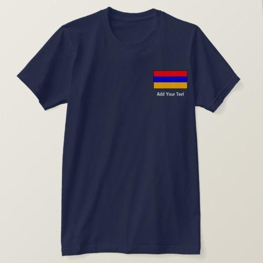 Armenië - Armeense vlag T-shirt (Design voorkant)