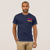 Armenië - Armeense vlag T-shirt (Voorkant volledig)