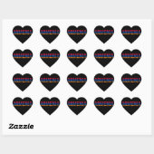 Armenië, Armenië Hart Sticker (Vel)