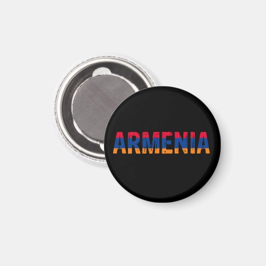 Armenië, Armenië Magneet (Voorkant / Achterkant)