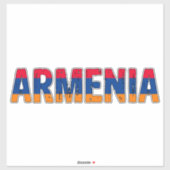 Armenië, Armenië Sticker (Vel)