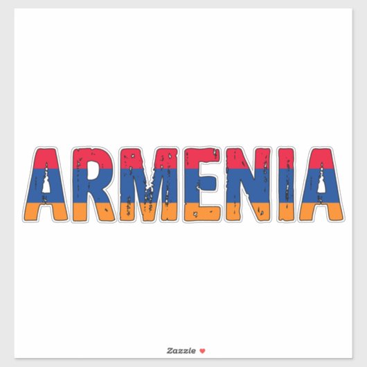 Armenië, Armenië Sticker (Vel)