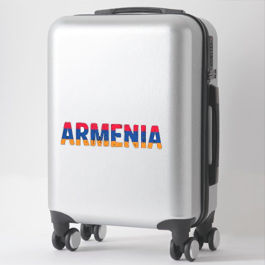 Armenië, Armenië Sticker (Koffer)