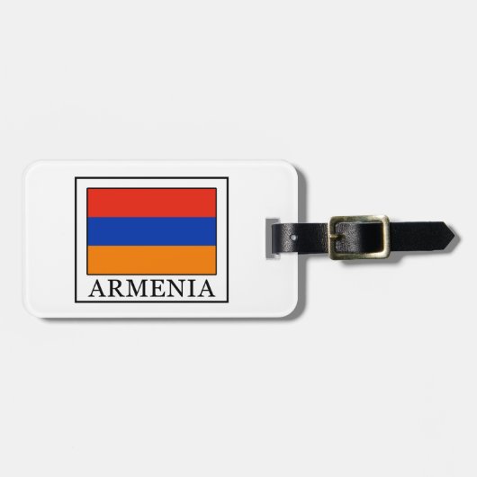 Armenië Bagagelabel (Voorkant horizontaal)