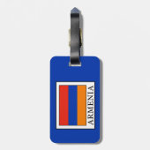 Armenië Bagagelabel (Achterkant verticaal)