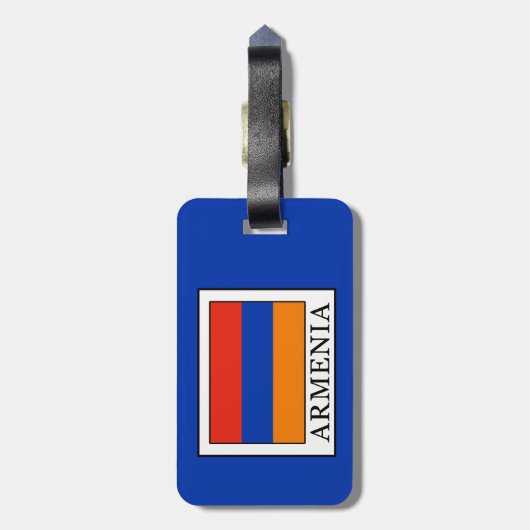 Armenië Bagagelabel (Achterkant verticaal)
