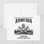 Armenië Briefkaart (Voorkant / Achterkant)