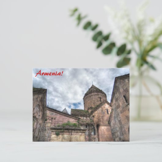 Armenië! Briefkaart (Staand voorkant)