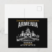 Armenië Briefkaart (Voorkant / Achterkant)