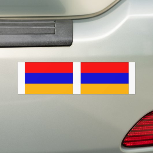 Armenië Bumpersticker (Op auto)