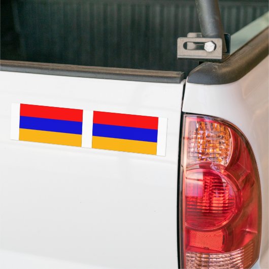 Armenië Bumpersticker (Op Truck)