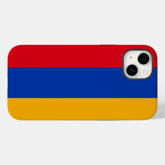 Armenië Case-Mate iPhone Case (Achterkant (horizontaal))