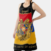 Armenië Chefs Schort, Keuken, Armeense Vlag Schort (Insitu)