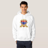 Armenië Crest Hoodie (Voorkant volledig)