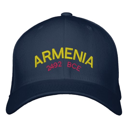Armenië Custom Baseball Pet (Voorkant)
