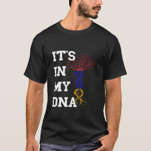 Armenië DNA Boom Het zit in mijn DNA Armeense Vlag T-shirt