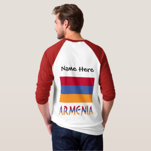 Armenië en Armeniër Vlag Persoonlijk  T-shirt