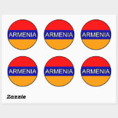 Armenië Euro Sticker (Vel)