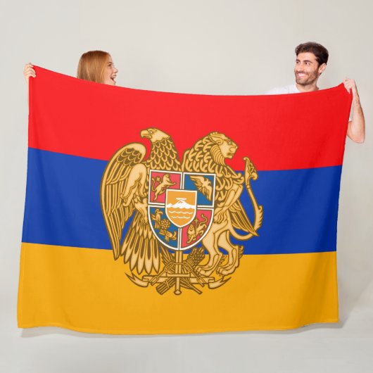 Armenië Fleece Deken (In situ)