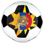 Armenië - Football en Armeense vlag / BANG Voetbal (Gedraaid)