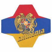 Armenië - Football en Armeense vlag / sport Voetbal (Enkel)