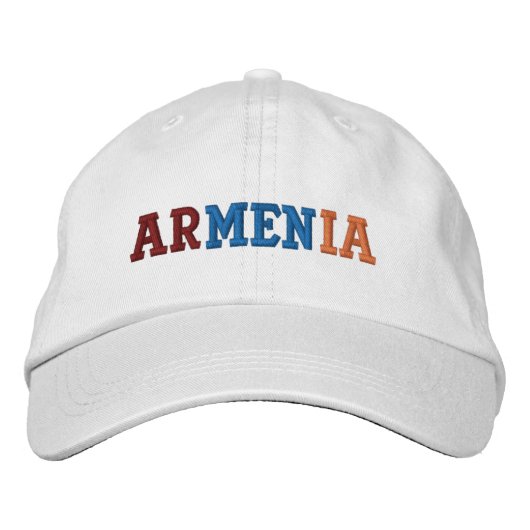 Armenië Geborduurde Pet (Voorkant)
