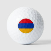 Armenië Golf Balls, Armeense vlaggolfers/patriot Golfballen (Voorkant)