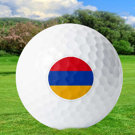 Armenië Golf Balls, Armeense vlaggolfers/patriot Golfballen