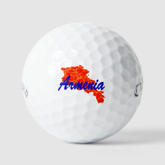 Armenië Golfballen (Voorkant)