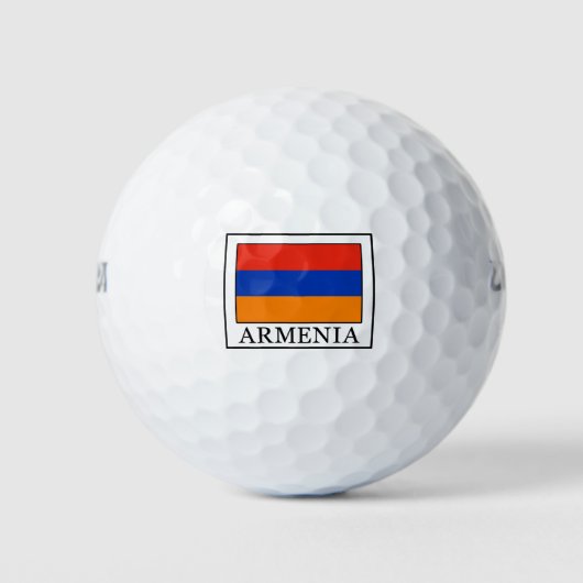 Armenië Golfballen (Voorkant)