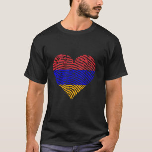 Armenië Hart Armeense wortels Armeense trots Armen T-shirt