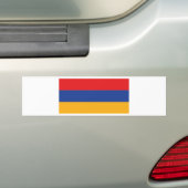 Armenië / Hayastan Bumpersticker (Op auto)