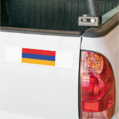 Armenië / Hayastan Bumpersticker (Op Truck)