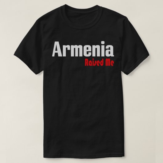 Armenië heeft mij opgevoed 1 t-shirt (Design voorkant)