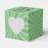 Armenië Ierland USA Shamrock Vlag personaliseren Bedankdoosjes (Voorkant Zijde)