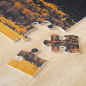 Armenië Illustratie Reizen Art Vintage Legpuzzel (Zijkant)